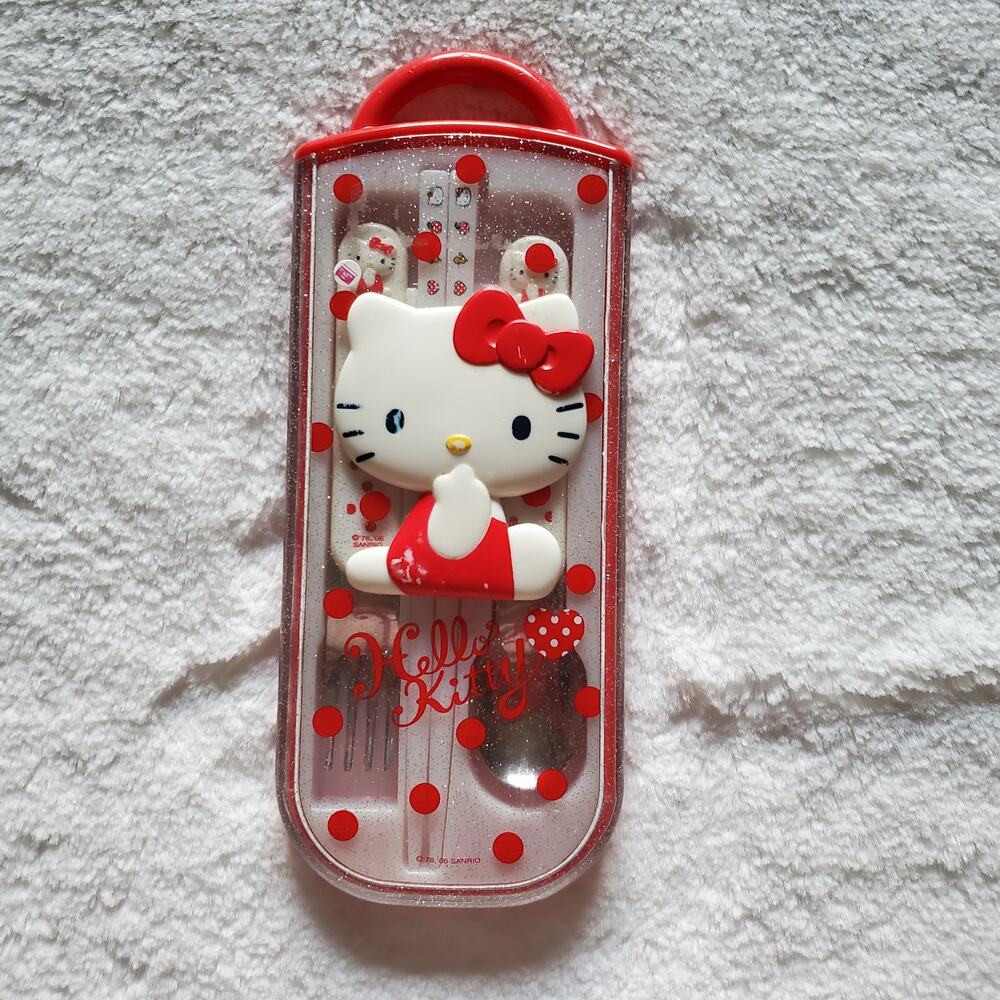 Hello Kitty Sanrio Kids Cutlery Set